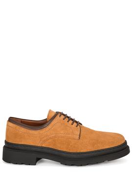 Taba %100 Deri Smart Casual Ayakkabı