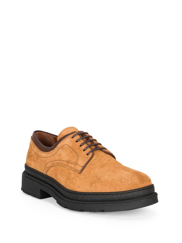 Taba %100 Deri Smart Casual Ayakkabı
