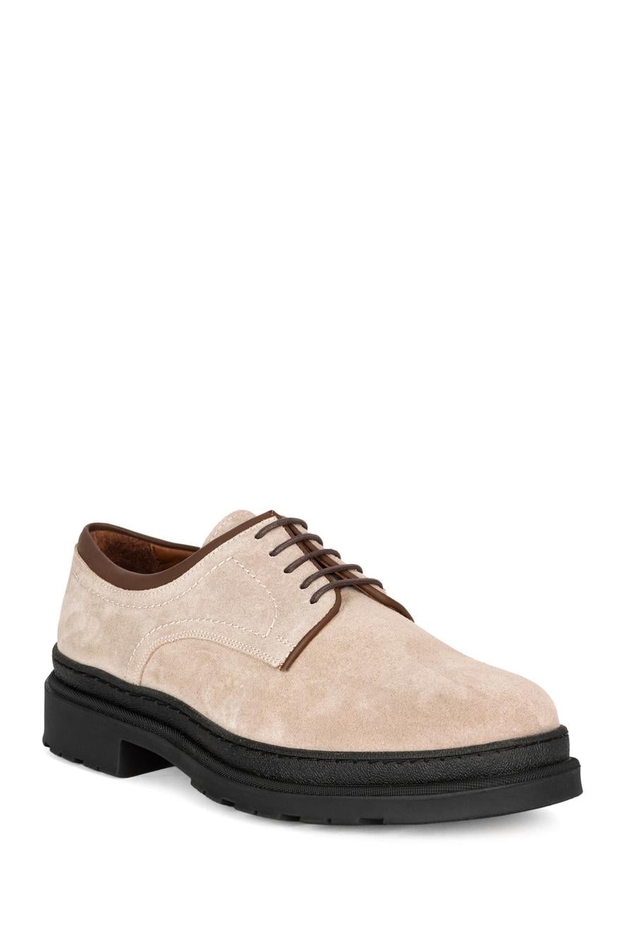 Bej %100 Deri Smart Casual Ayakkabı - 50259731021