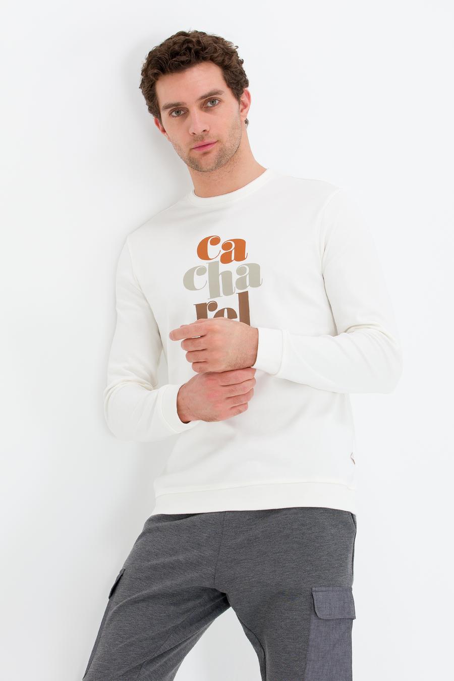 Beyaz Sweatshirt - 50265559009