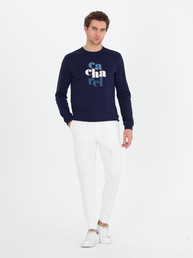 Ekru Jogger Fit Eşofman Altı