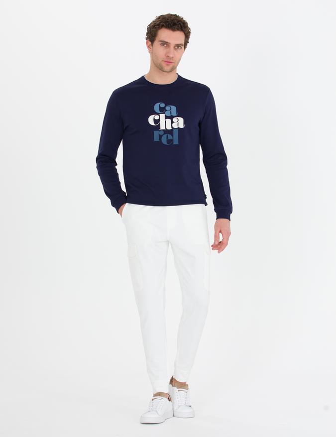 Ekru Jogger Fit Eşofman Altı