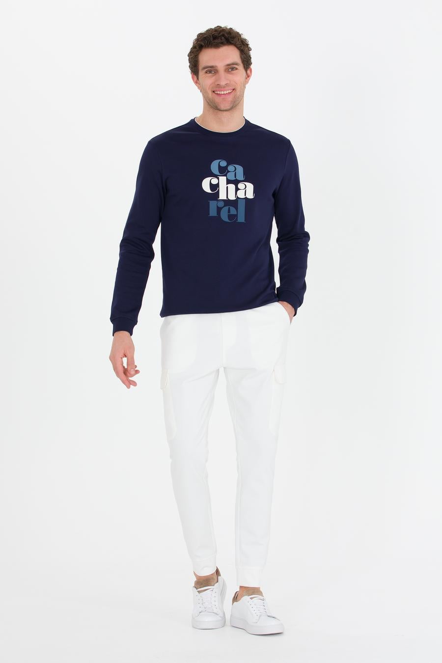 Ekru Jogger Fit Eşofman Altı - 50265568046