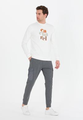 Gri Melanj Jogger Fit Eşofman Altı