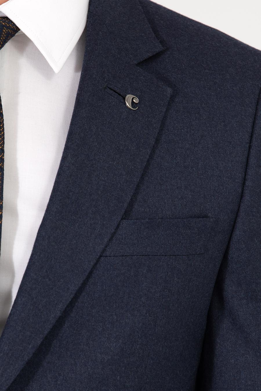 Lacivert Slim Fit Ceket - 50258858107