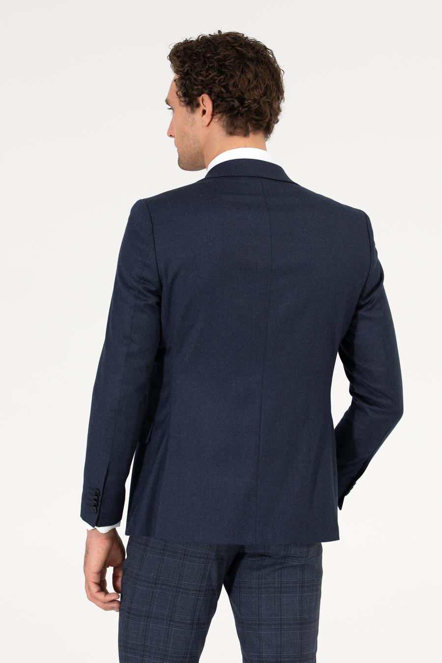 Lacivert Slim Fit Ceket - 50258858107
