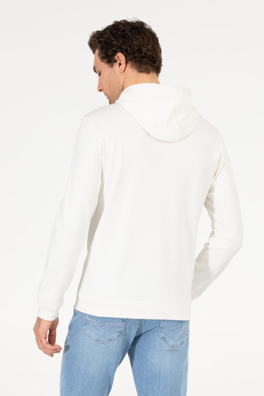 Beyaz Sweatshirt - 50265562012