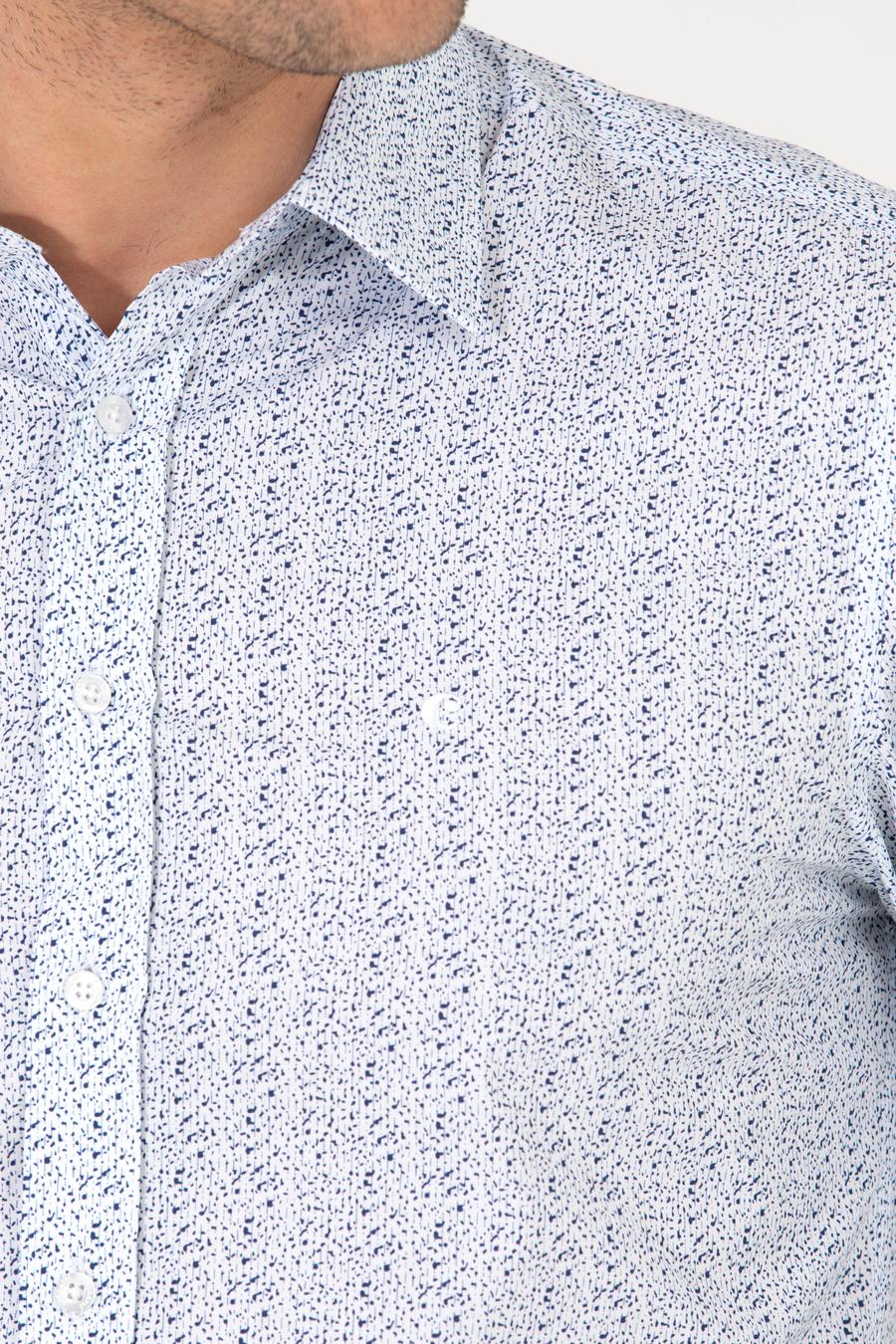 Beyaz Slim Fit Uzun Kollu Gömlek - 50255632020