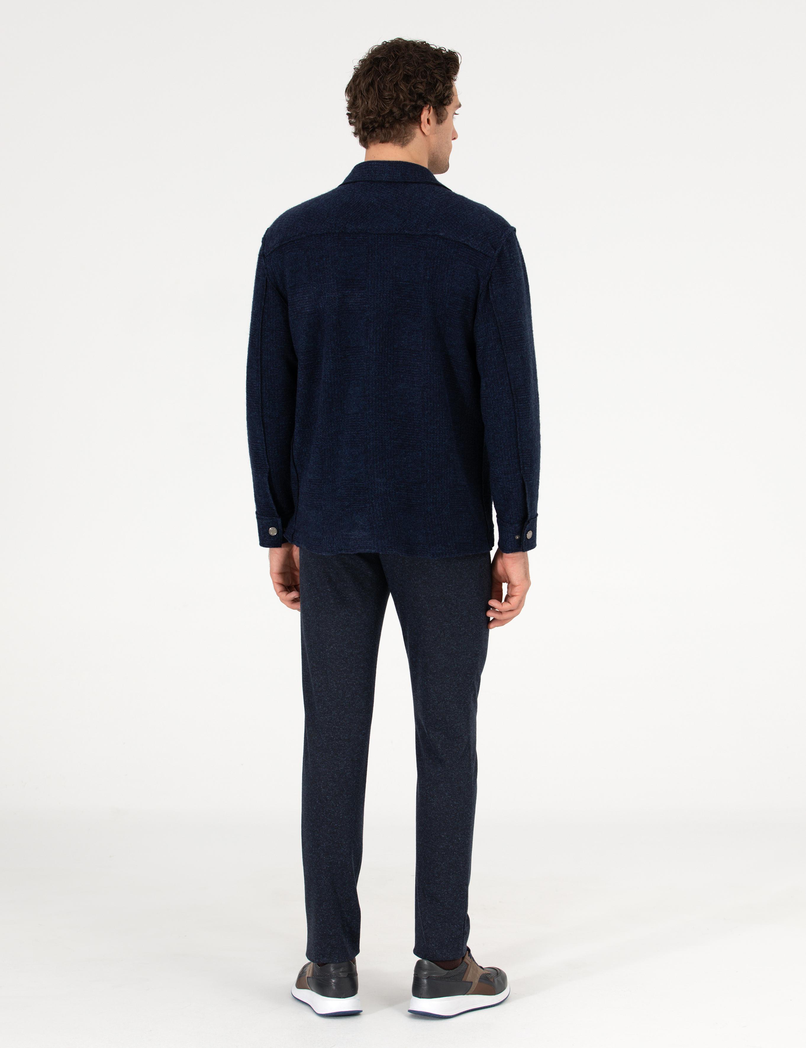 Lacivert Ex. Slim Fit Kumaş Pantolon - 50256007014