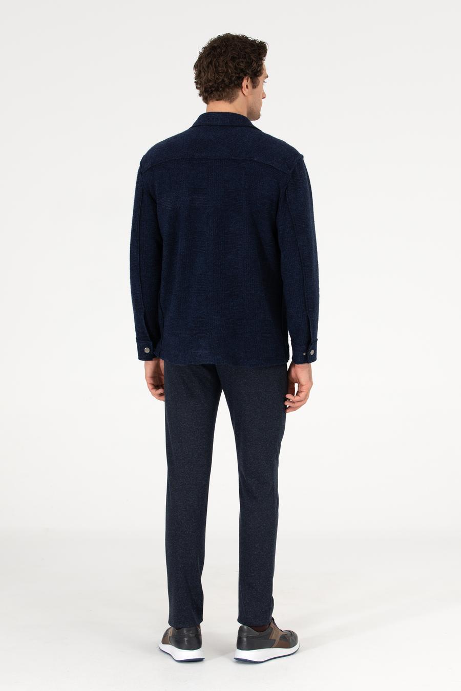 Lacivert Ex. Slim Fit Kumaş Pantolon - 50256007014