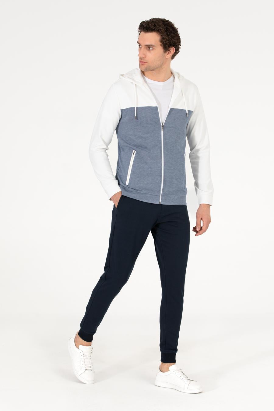 Lacivert New Slim Fit Eşofman Altı - 50265569005