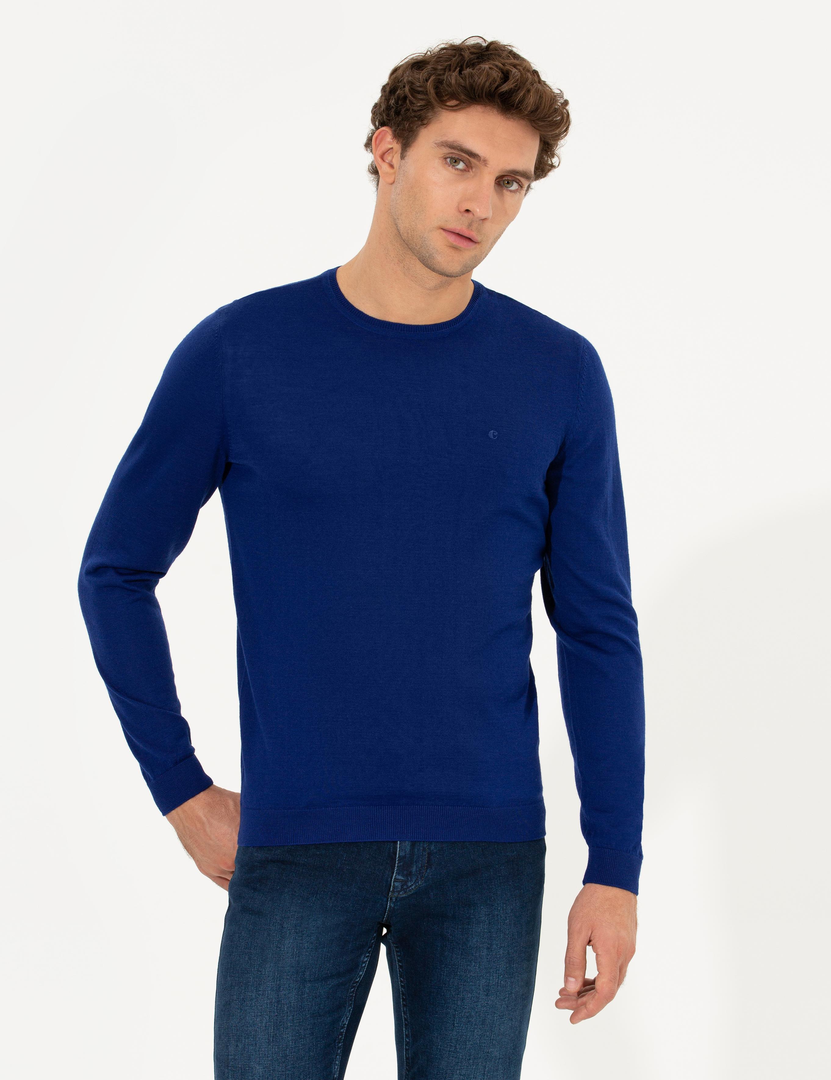 Saks Slim Fit Basic Kazak - 50237038125