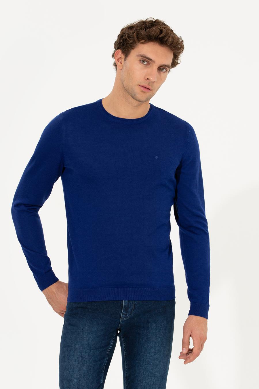 Saks Slim Fit Basic Kazak - 50237038125