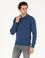 İndigo Slim Fit Pamuk Karışımlı Polo Yaka Basic Triko Kazak