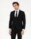 Siyah Slim Fit Yün Ceket
