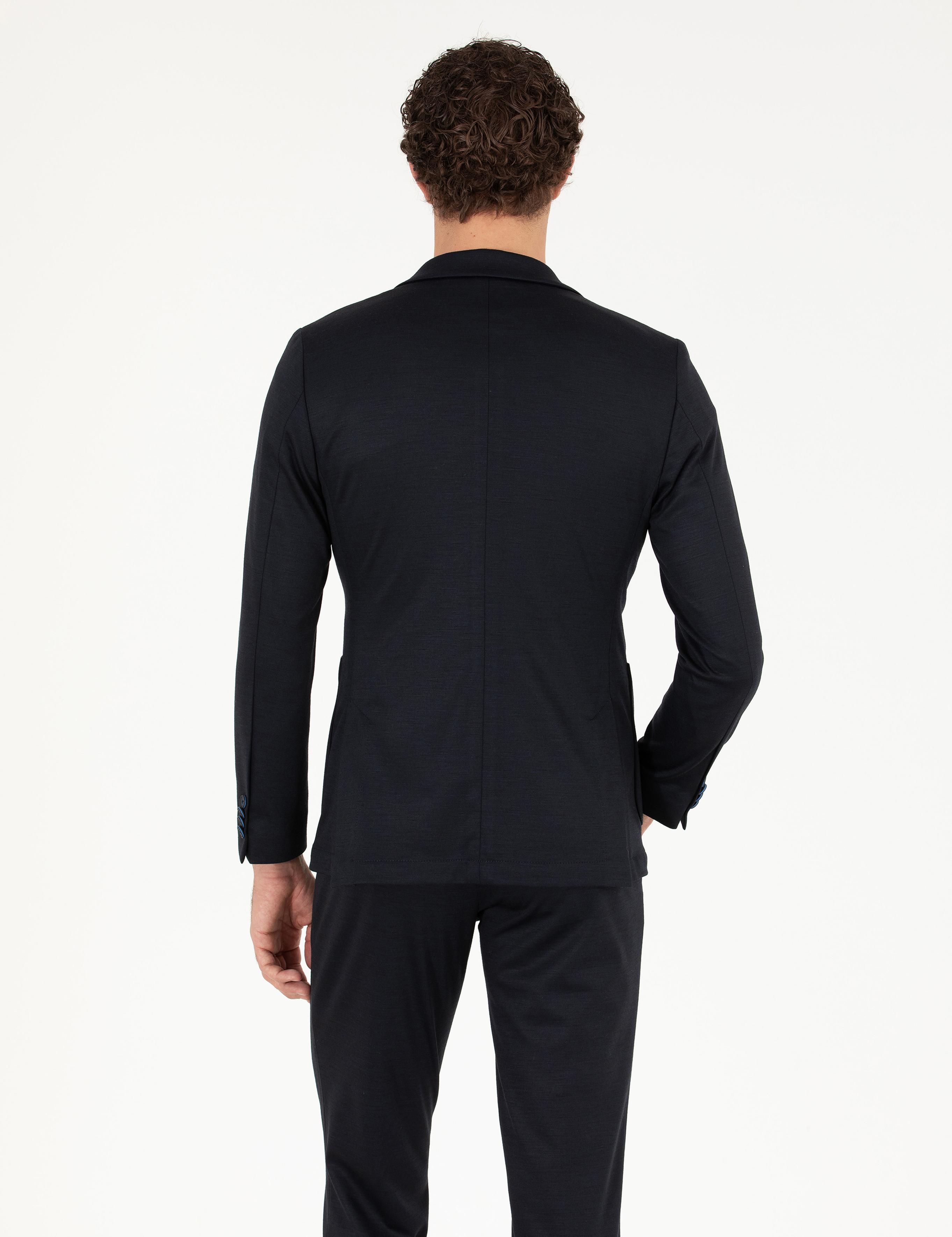 Lacivert Slim Fit Ceket - 50265271008