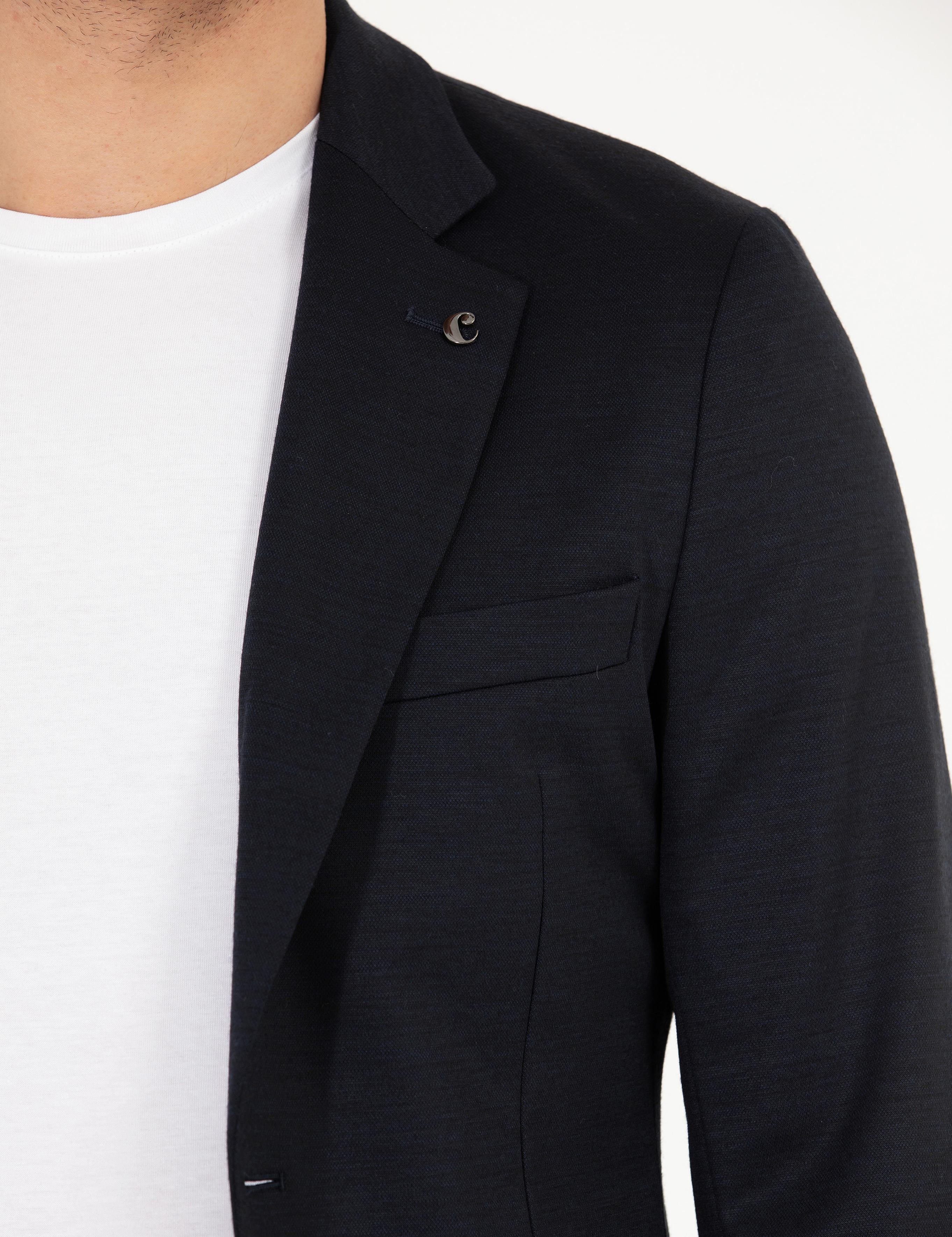 Lacivert Slim Fit Ceket - 50265271008