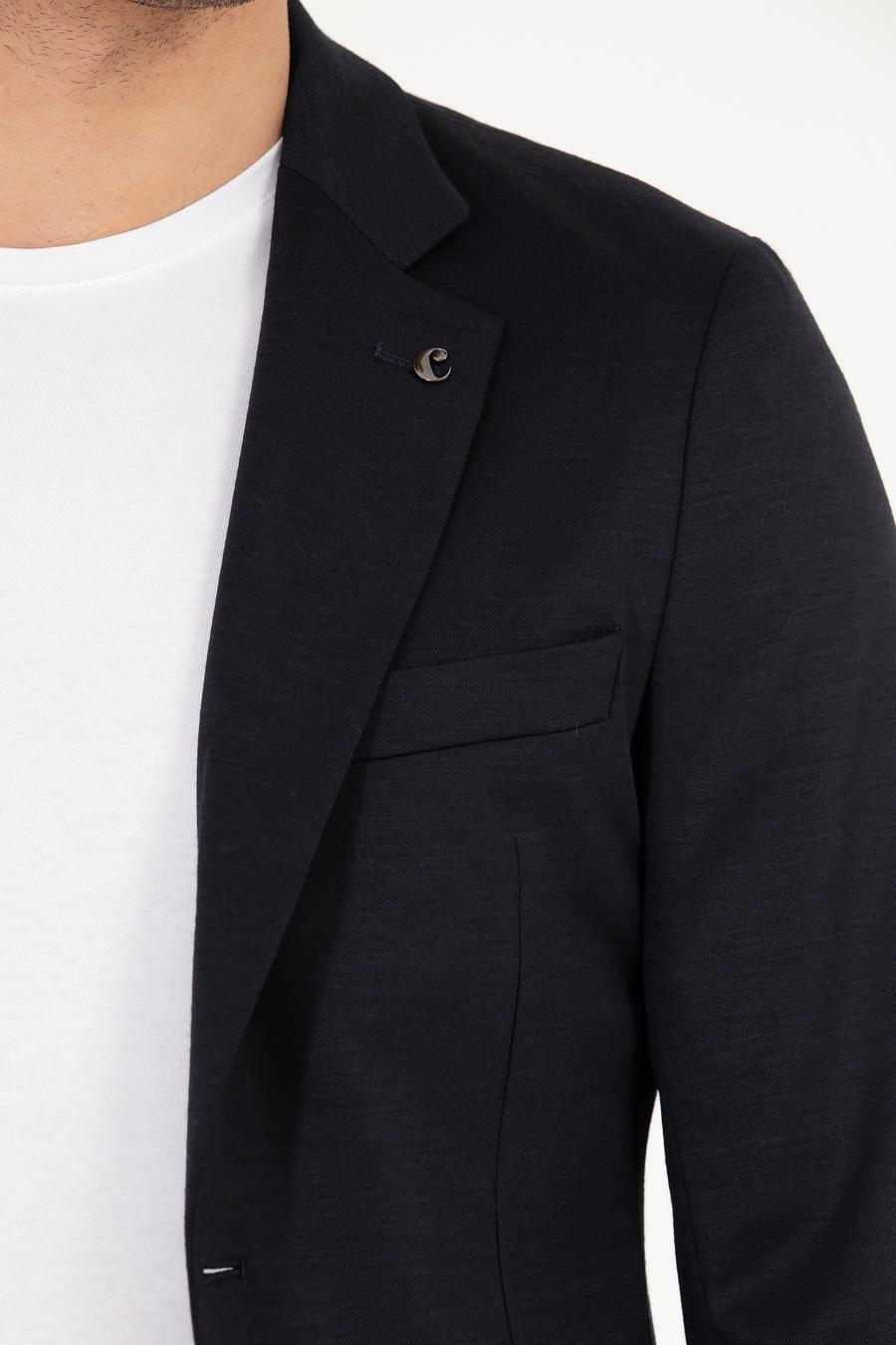Lacivert Slim Fit Ceket - 50265271008