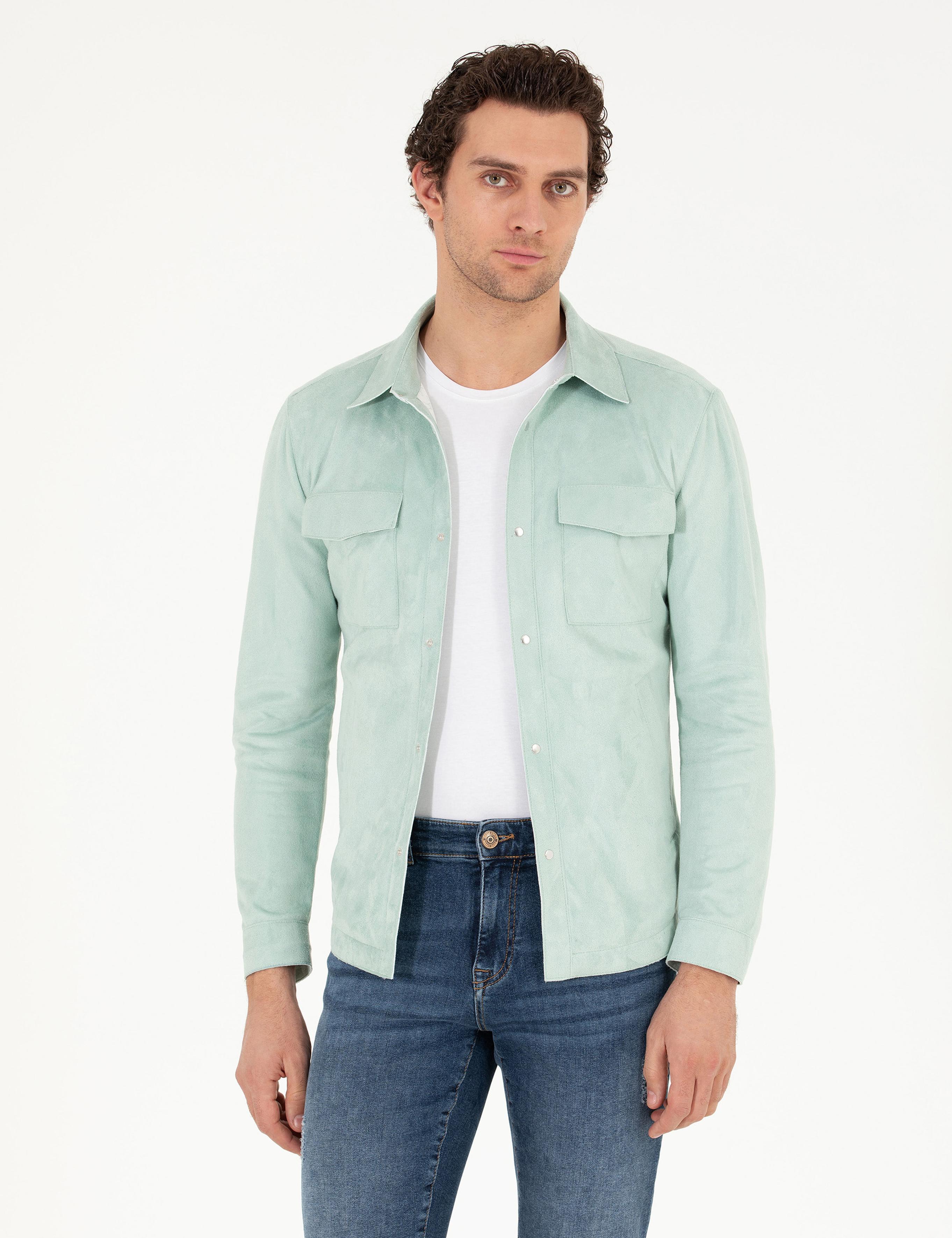 Mint Yeşili Ceket - 50266177103