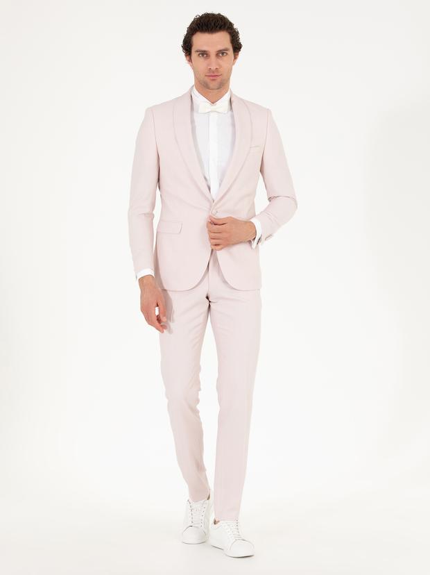 Pudra Slim Fit Smokin Damatlık