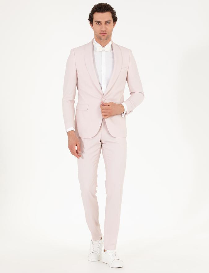 Pudra Slim Fit Smokin Damatlık