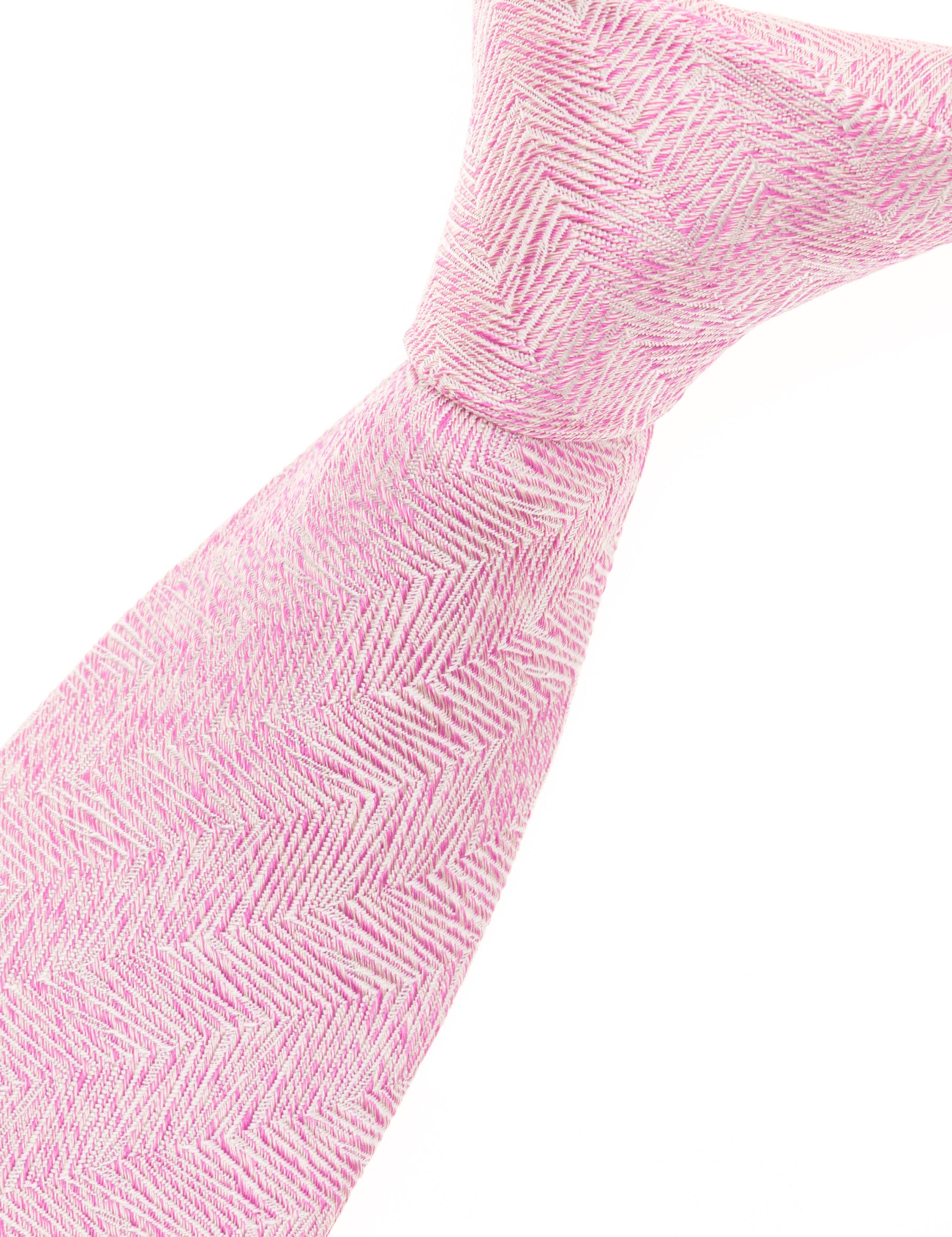 Pembe İpek Kravat - 50274259003