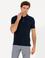 Lacivert Polo Yaka Slim Fit T-Shirt