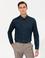 Lacivert Slim Fit Uzun Kollu Gömlek