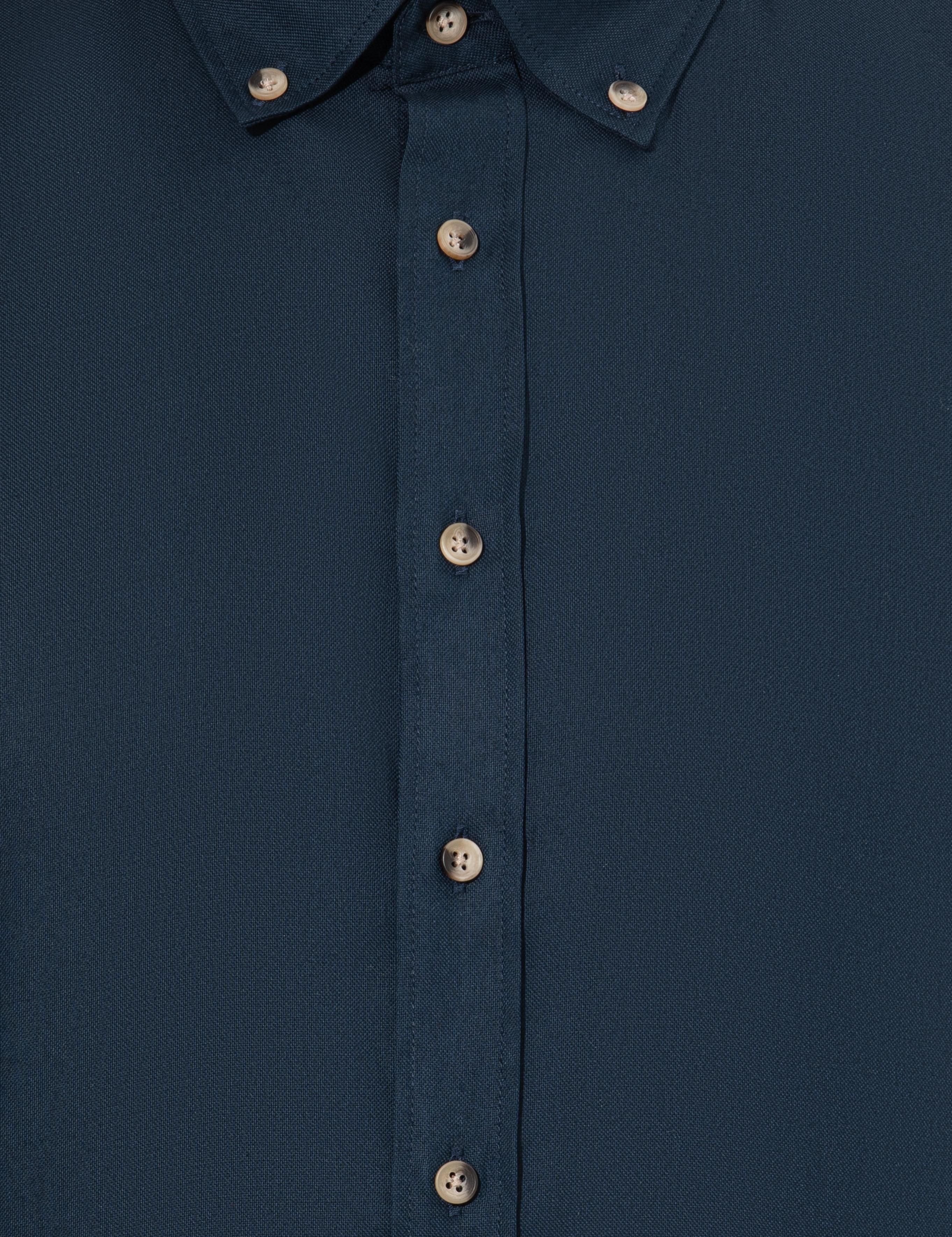 Lacivert Slim Fit Uzun Kollu Gömlek - 50250841186
