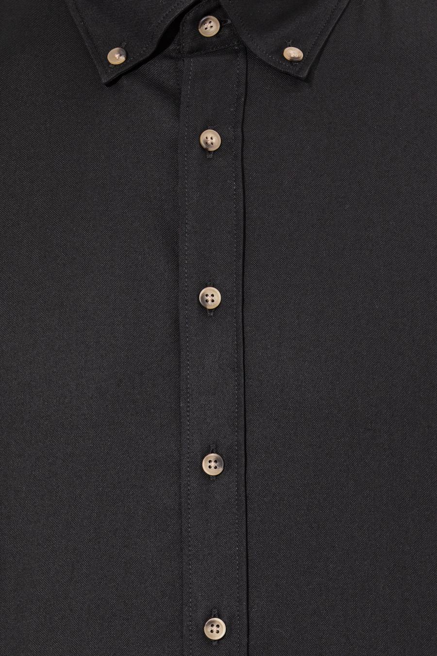 Siyah Slim Fit Uzun Kollu Gömlek - 50250841197
