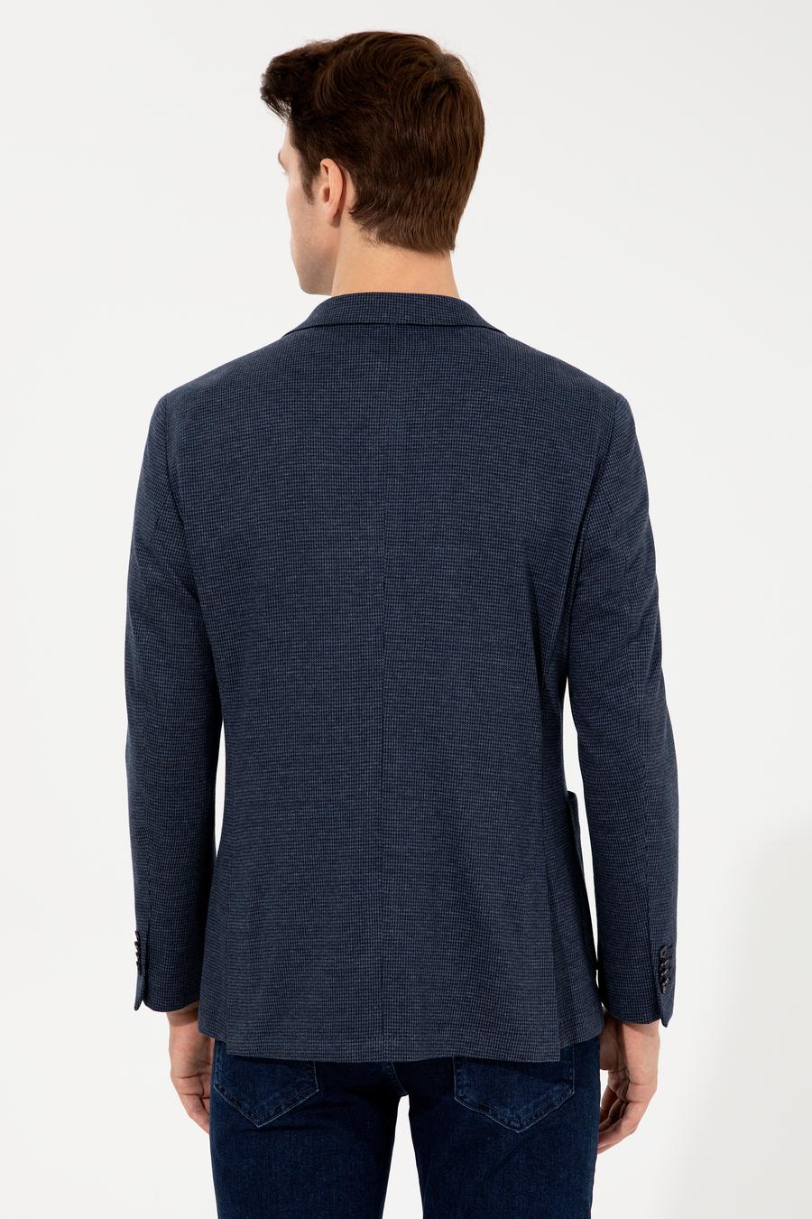 Lacivert Slim Fit Ceket - 50256790014