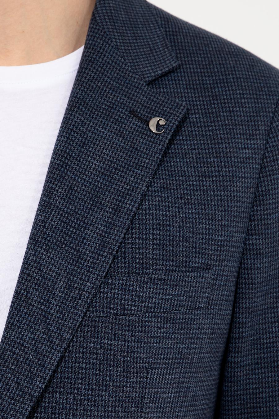 Lacivert Slim Fit Ceket - 50256790014