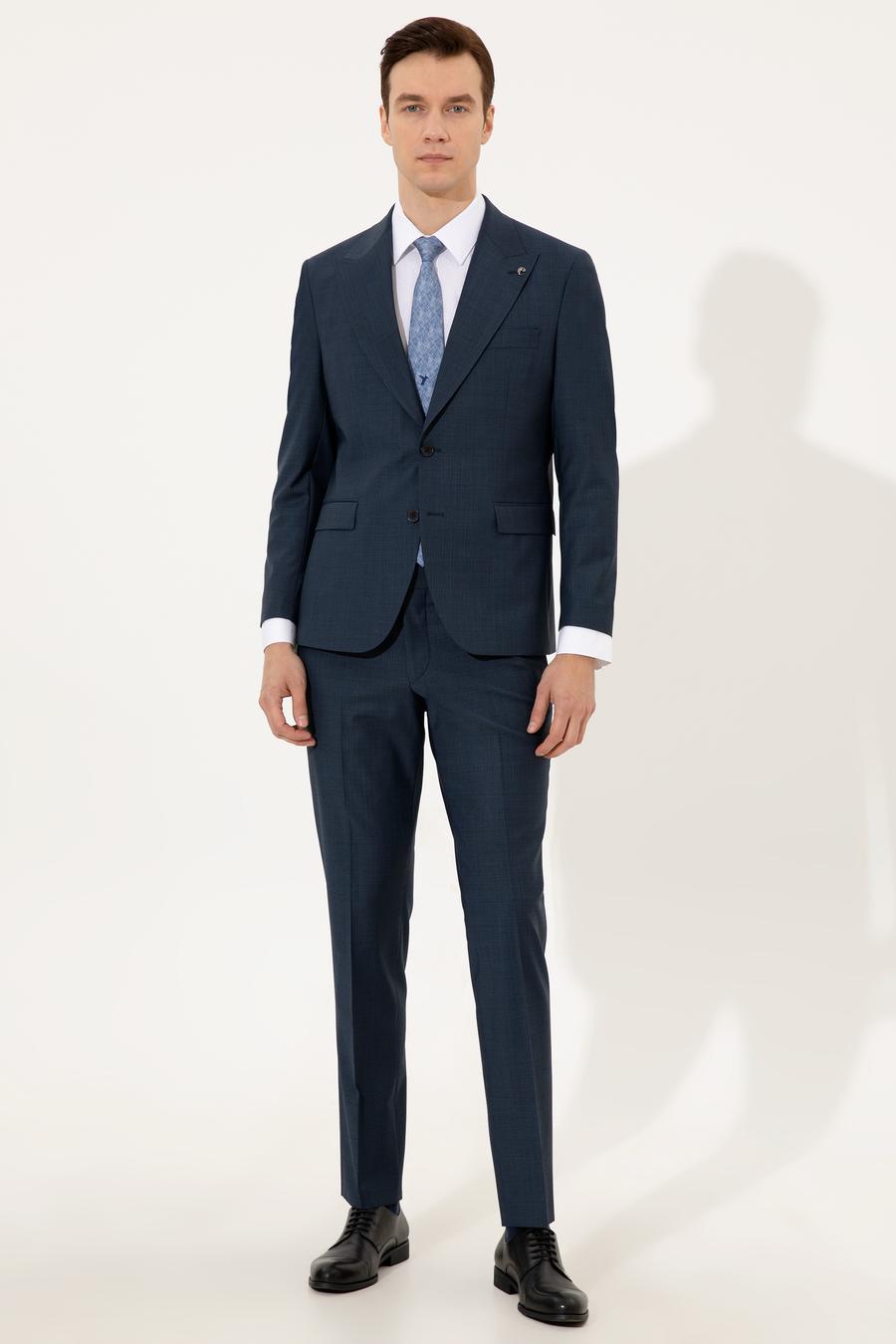 Lacivert Slim Fit Takım Elbise - 50258509015