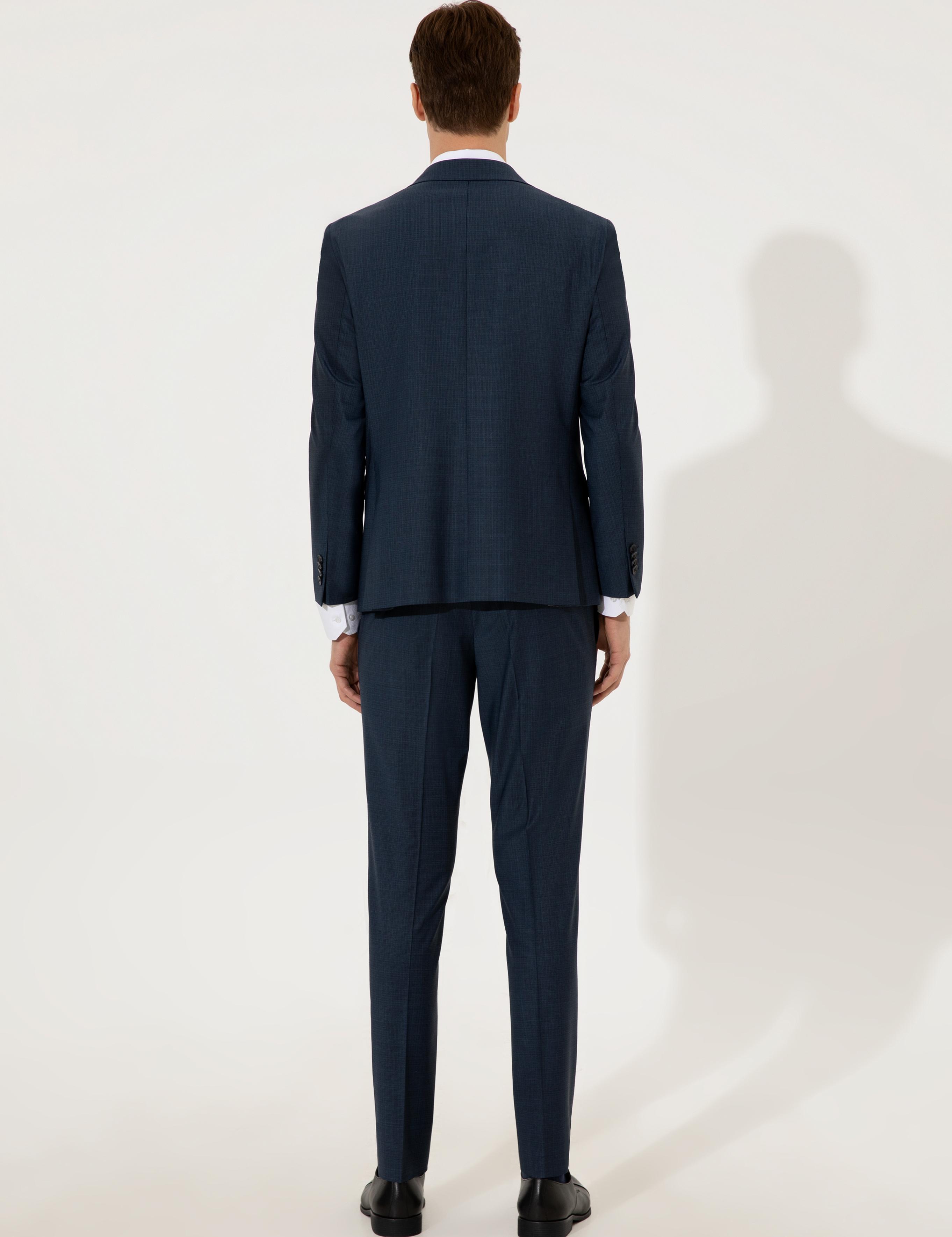 Lacivert Slim Fit Takım Elbise - 50258509015
