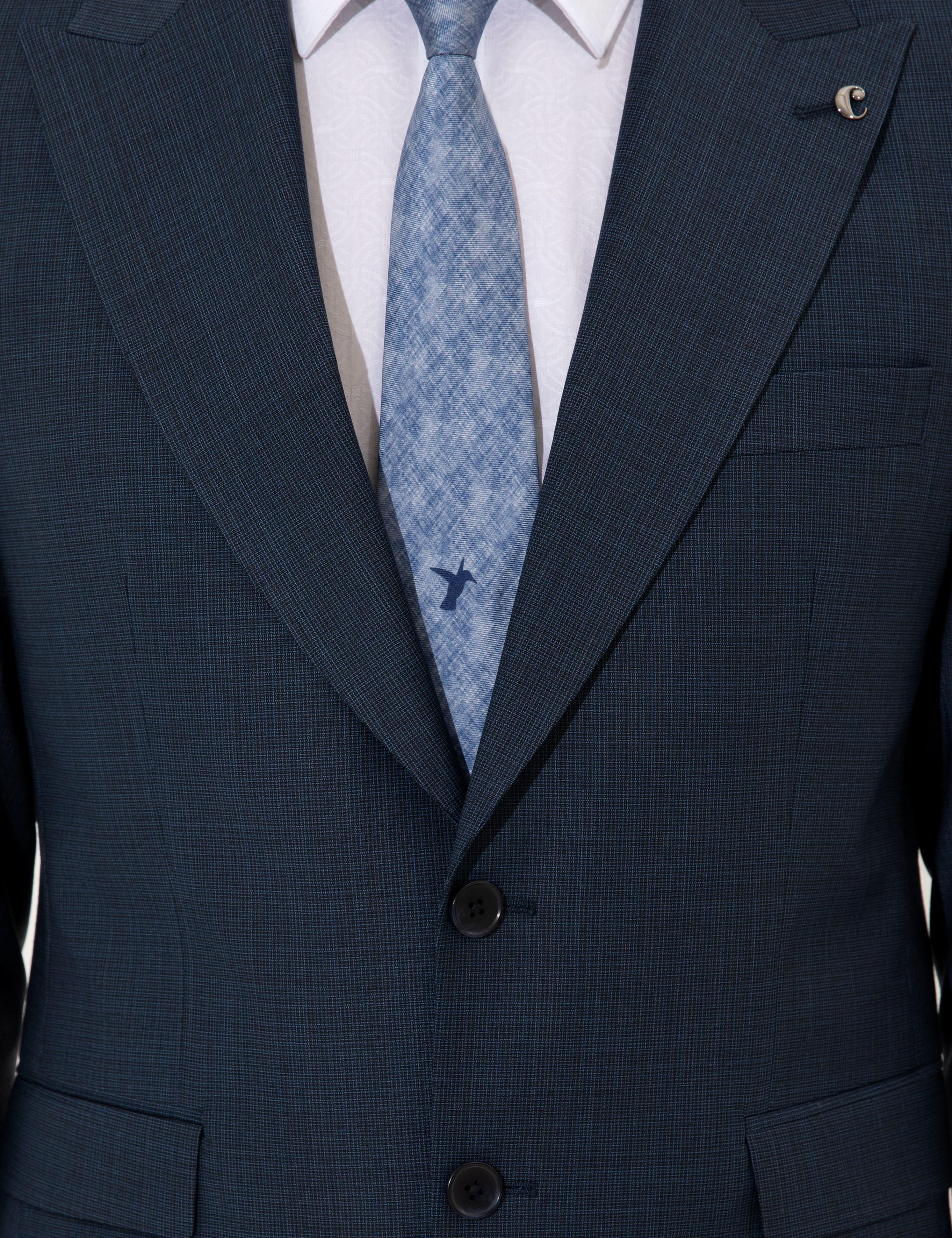 Lacivert Slim Fit Takım Elbise - 50258509015