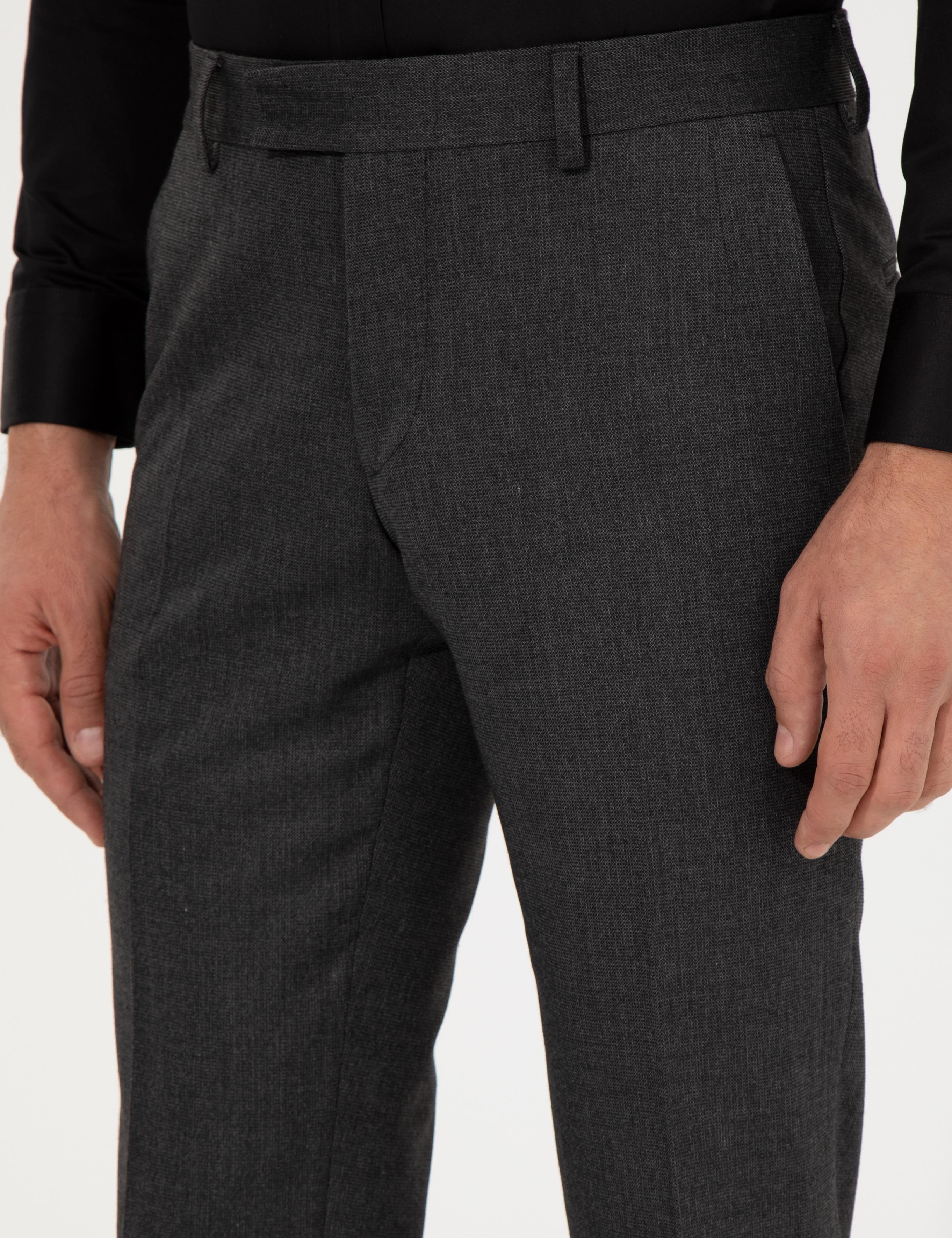 Siyah Slim Fit Kumaş Pantolon - 50258513001