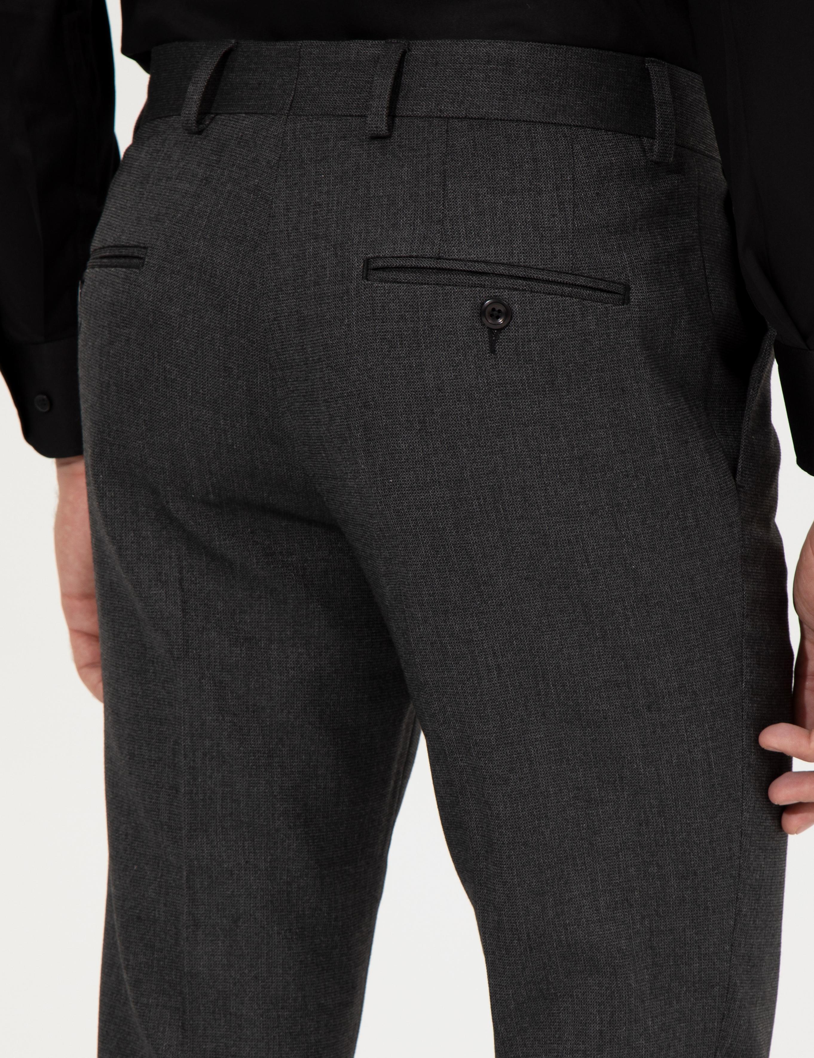 Siyah Slim Fit Kumaş Pantolon - 50258513001