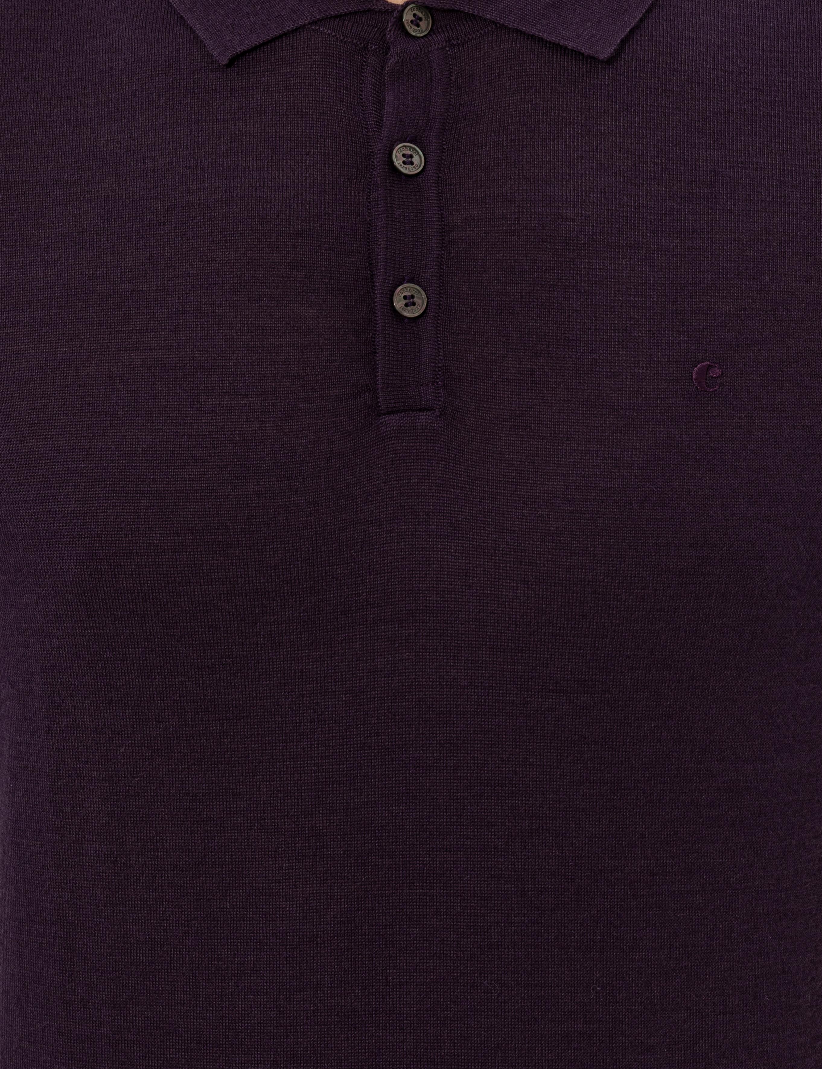 Mor Slim Fit Polo Yaka Basic Triko Kazak - 50237054057