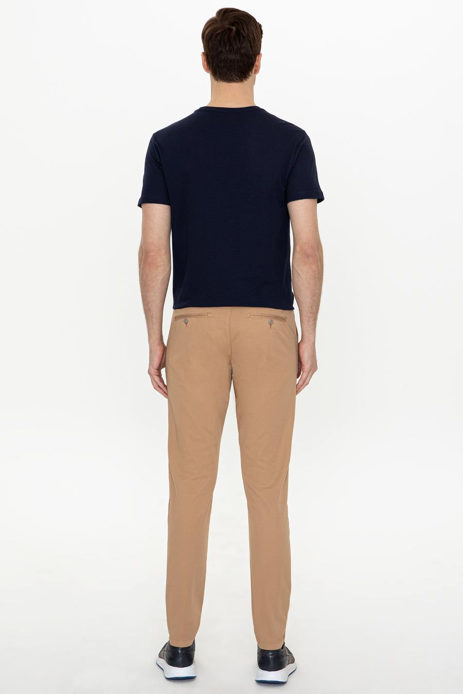 Camel Slim Fit Kanvas Pantolon - 50248787183