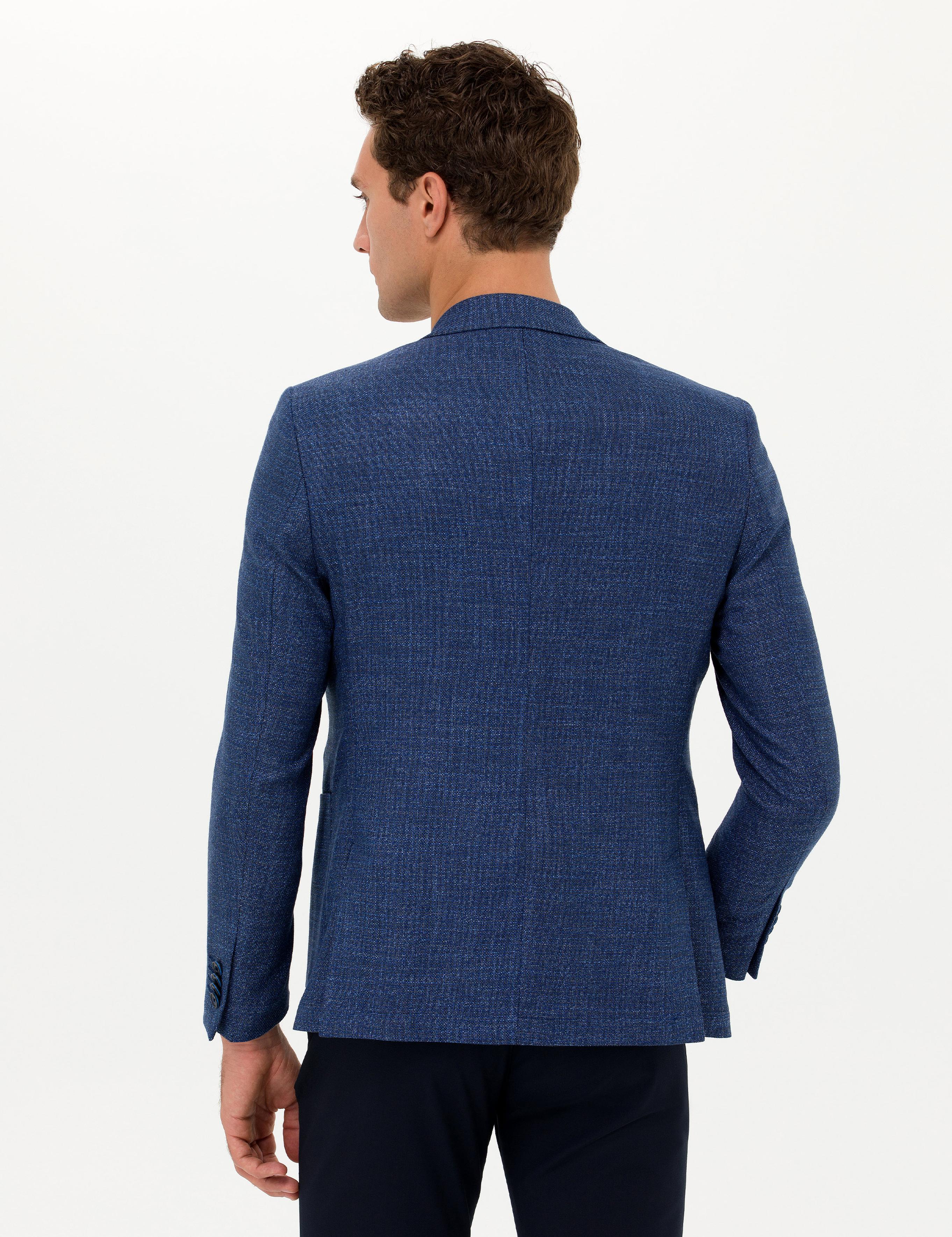 Lacivert Slim Fit Ceket - 50264774071