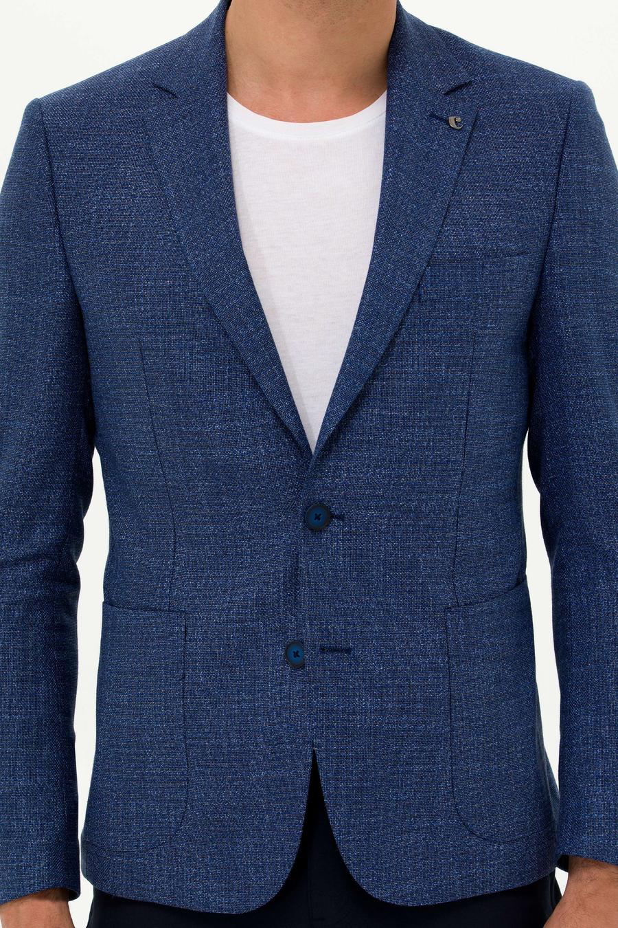 Lacivert Slim Fit Ceket - 50264774071