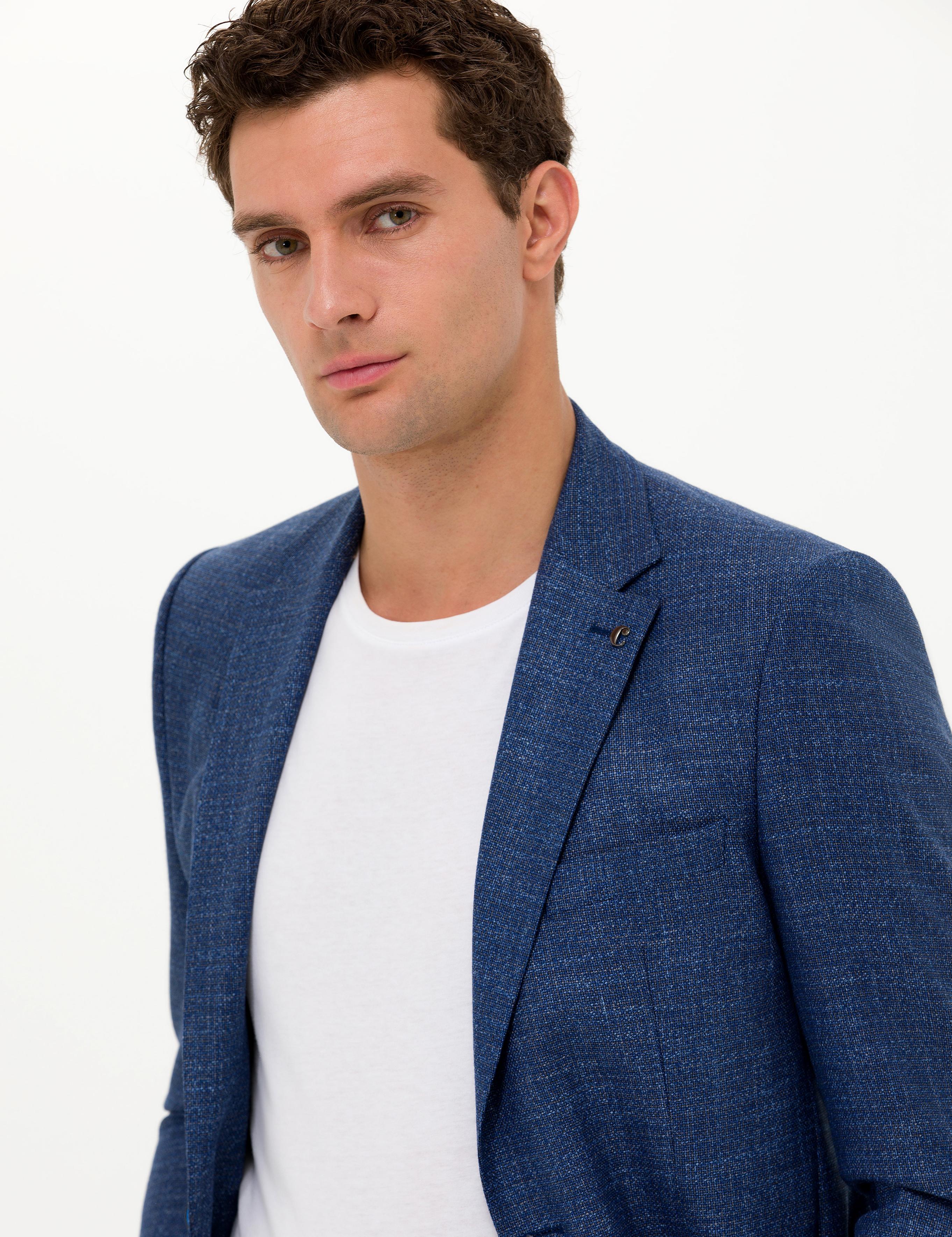Lacivert Slim Fit Ceket - 50264774071