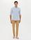Camel Slim Fit Keten Karışımlı Kanvas Pantolon