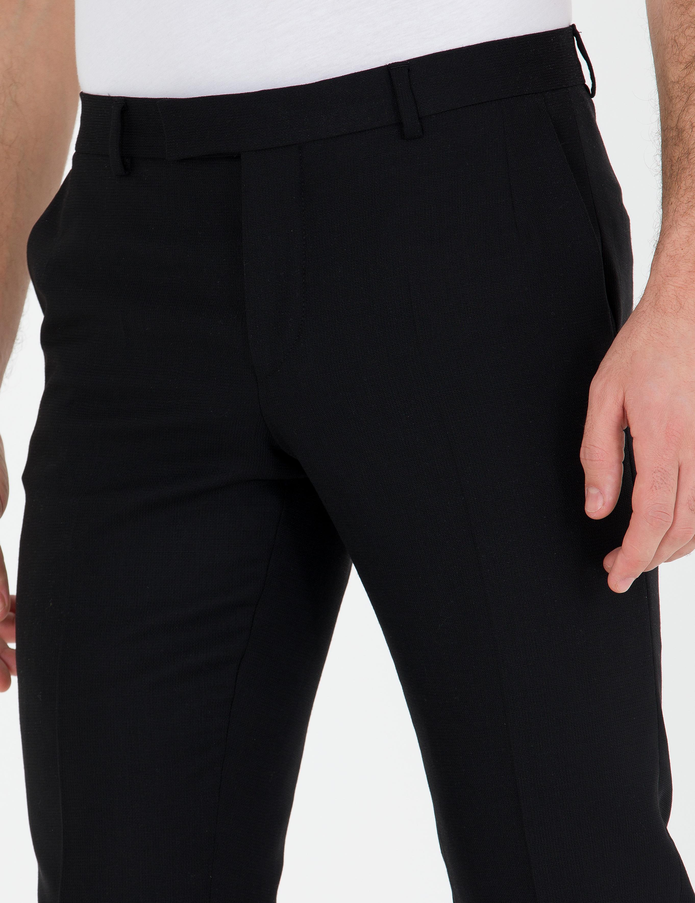 Siyah Slim Fit Kumaş Pantolon - 50267707017
