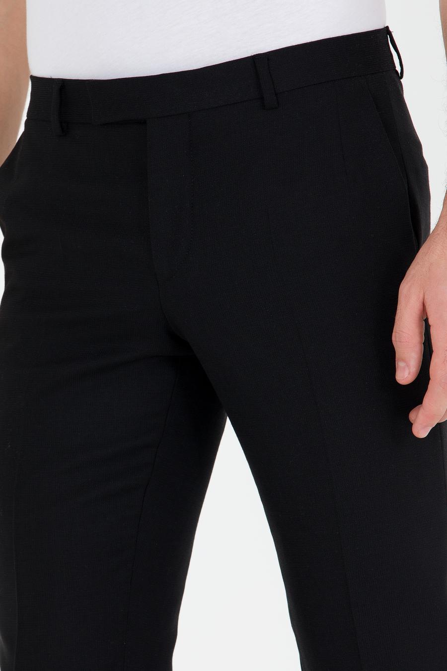 Siyah Slim Fit Kumaş Pantolon - 50267707017