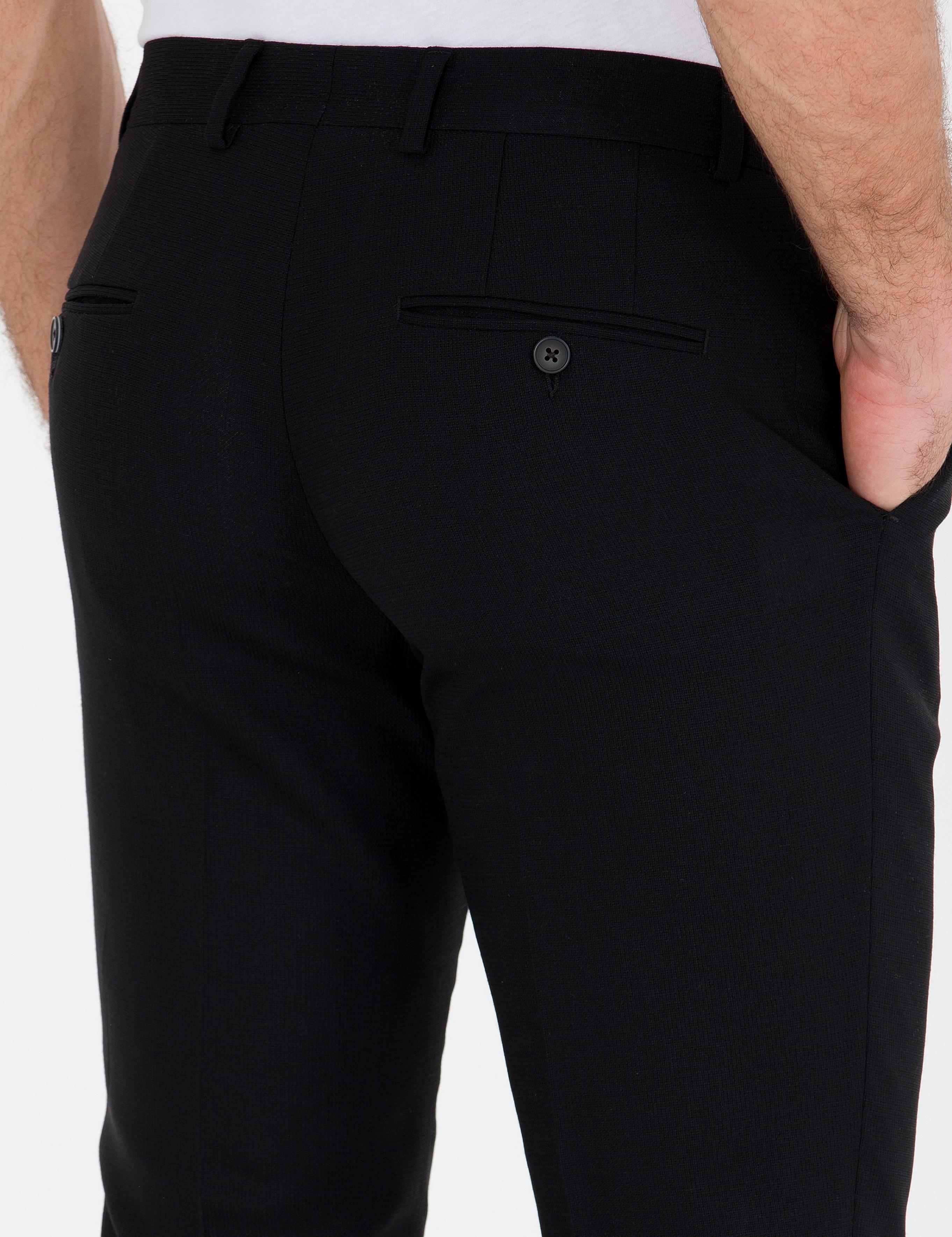 Siyah Slim Fit Kumaş Pantolon - 50267707017