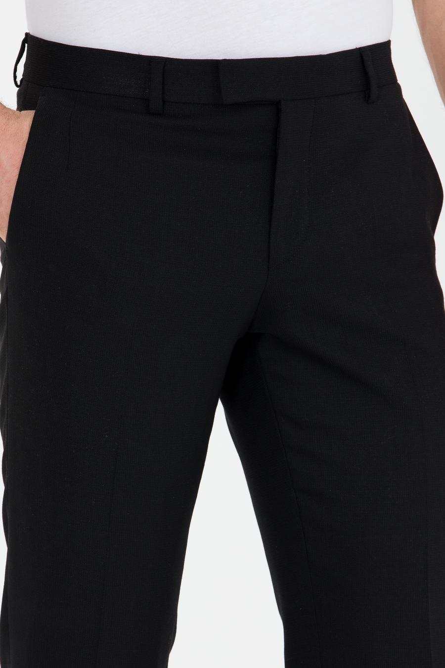 Siyah Slim Fit Kumaş Pantolon - 50267707017