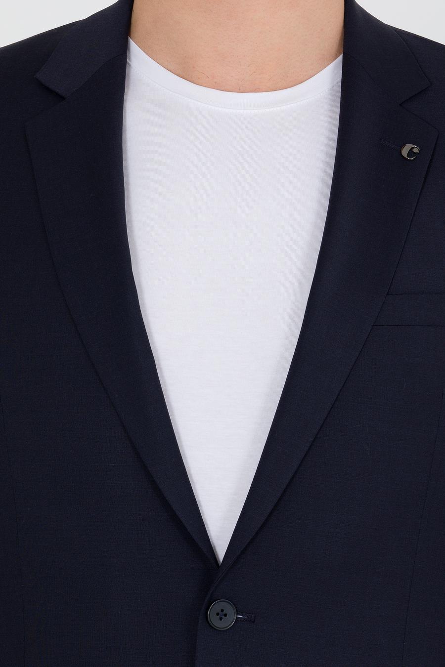 Lacivert Slim Fit Ceket - 50267713020