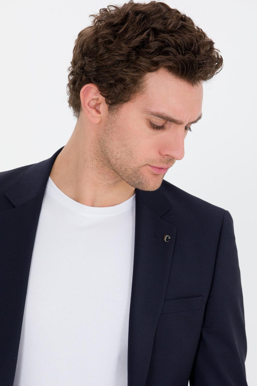 Lacivert Slim Fit Ceket - 50267713020