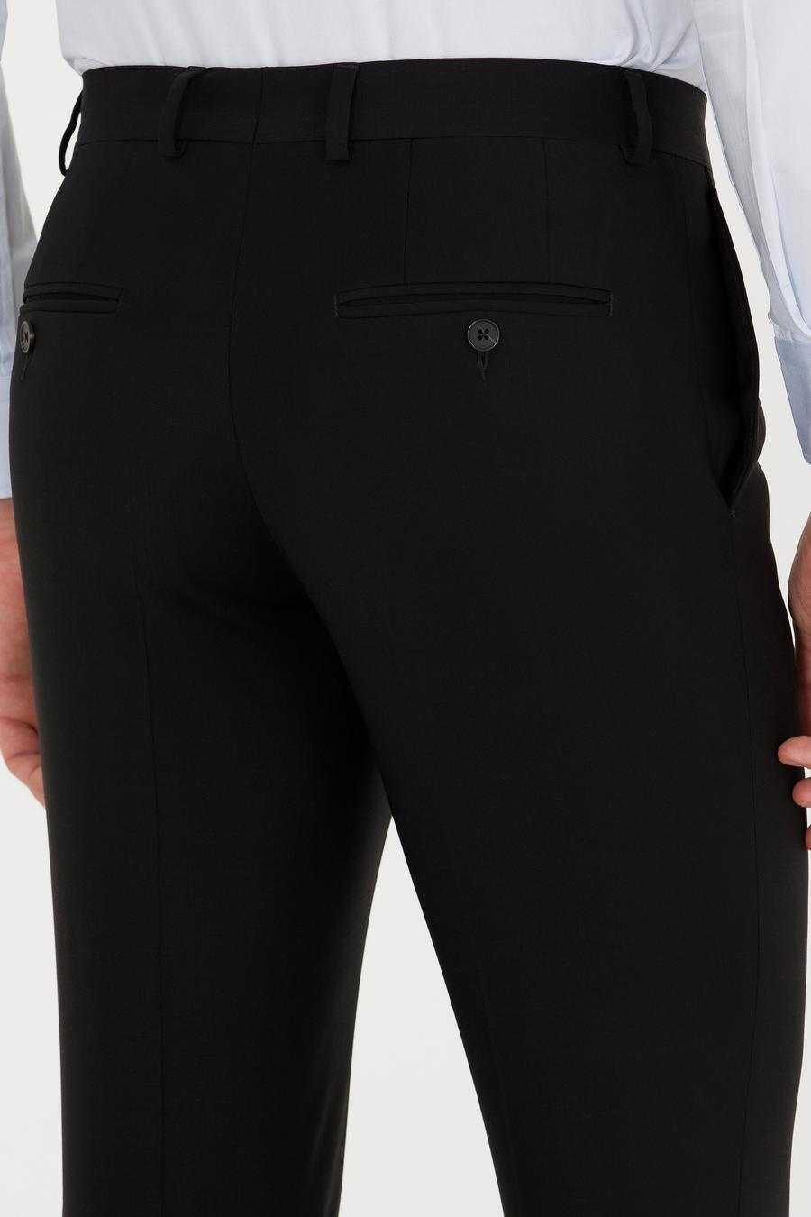 Siyah Slim Fit Kumaş Pantolon - 50267708013